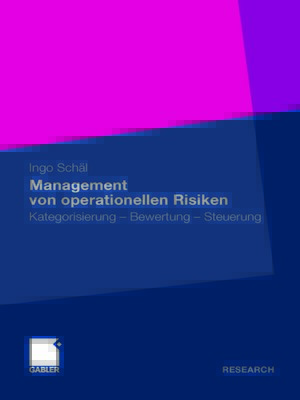 cover image of Management von operationellen Risiken